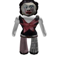 an image of a creepy doll on a white background