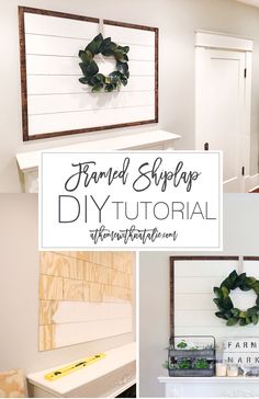 diy farmhouse style wall hangings with text overlay