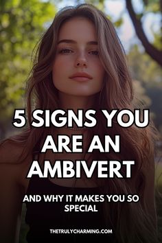 Discover 5 signs you’re actually an ambivert, showing a balance between introversion and extroversion, with traits that help you adapt to different social situations. Extroverted Introvert, I Need To Know, The Signs, Make It Yourself, Signs