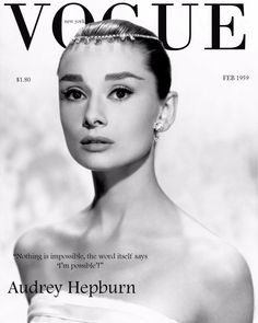 a woman in a white dress is featured on the cover of an issue of magazine