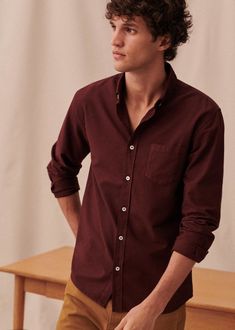 Oxford Shirt Outfit, Purple Shirt Outfits, Silk Shirts, Shirt Outfits, Beach Family, Purple Shirt