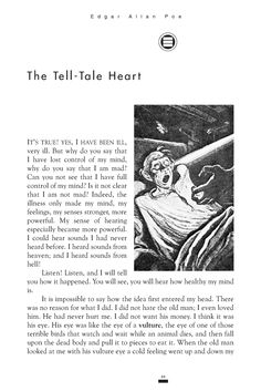 an image of a page from the book tell tale heart