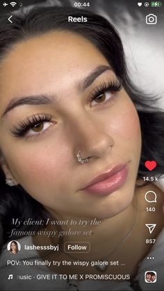 Lash Extension On Hooded Eyes, Pretty Hybrid Lashes, Eyelash Extensions Hybrid Styles, Light Fluffy Lash Extensions, Doll Eye Vs Cat Eye Lash Extensions, Trendy Eyelash Extensions, Lash Extensions Styles Big Eyes, Wispy Galore Lashes, Textured Eyelash Extensions