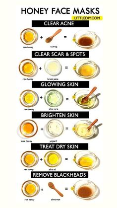 Penjagaan Kulit Korea, Getting Rid Of Scars, Haut Routine, Honey Face Mask, Skin Face Mask, Clear Healthy Skin, Honey Face, Homemade Face Masks