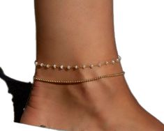 Pearl Ankle Bracelet, Anklet Silver, Anklet Gold, Pearl Anklet, Silver Anklet, Gold Anklet, Silver Anklets, Ankle Bracelet, Anklet Bracelet