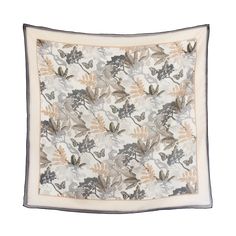 NEW! Laissez-faire Silk Cotton Scarf: Angelite – L I N N A Bawal Printed, Print Scarf Design, Hand Roll, Lightweight Scarf, Cotton Scarf, Scarf Design, Silk Scarves, Natural Fabrics, Scarf Print