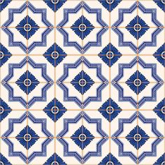 Blue and White Patchwork Pattern Portuguese Clothes, Amalfi Decor, Web Page Background, Moroccan Tiles Pattern, Page Background, Moroccan Pattern, Portuguese Tiles, Moroccan Tiles, For Wallpaper