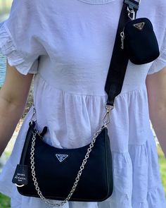 Prada Reedition, Gown Accessories, Prada Re Edition, Louis Vuitton Multi Pochette, Lv Bags, Prada Handbags, Gucci Bags, Nylon Bag