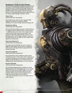 an image of a page from the book warhammer fate of the chosen, with information about it