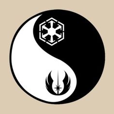 the symbol for star wars is yin yang