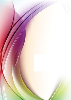 an abstract colorful background with lines and curves