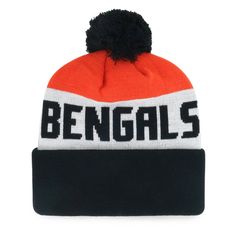 Cheer on the Favorite Team in style with this officially licensed National Football League Hat. Whether you are on campus, attending a game, at school, out for the night or tailgating this cap makes your allegiance unmistakable with team colors and logo. This fully adjustable hat celebrates your favorite team! Casual Winter Beanie For Fan Gear, Black Winter Hat For Fan Gear, Mike Singletary, Nfl Hats, Football Trading Cards, Nfl Fans, Acrylic Fabric, The Favorite, Cincinnati Bengals