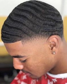 360 Waves Hair, Waves Hairstyle Men, Waves Hairstyle, Waves Haircut, Black Hair Cuts, Fresh Cuts, Men Cave, Hair Unit, Pompadour Hairstyle