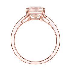 Designed with a cushion-cut lab-created morganite gemstone and accented with lab-created white sapphires, this 14k rose gold over silver ring is a stunning addition to any ensemble. Click on this JEWELRY & WATCHES GUIDE to learn about fit, styles, materials and more! Designed with a cushion-cut lab-created morganite gemstone and accented with lab-created white sapphires, this 14k rose gold over silver ring is a stunning addition to any ensemble. Click on this JEWELRY & WATCHES GUIDE to learn about fit, styles, materials and more! FEATURES Size: 7 Width: 19 mm Shank style: solitaire Band fit: comfort fit Nickel free Metal: sterling silver Plating: 14k rose gold flash plated Finish: polished Packaging: boxedSTONE DETAILS Stone type: lab-created morganite, lab-created white sapphire Total wei Elegant Morganite Radiant Cut Rings, Elegant Radiant Cut Morganite Rings, Morganite Radiant Cut Jewelry For Anniversary, Luxury Cushion Cut Morganite Jewelry, Elegant Radiant Cut Morganite Jewelry, Radiant Cut Morganite Wedding Jewelry, Luxury Morganite Cushion Cut Jewelry, Formal Cushion Cut Morganite Jewelry, Elegant Morganite Cushion Cut Rings