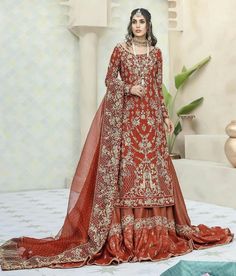 Bridle Dress, Areca Nut, Dresses For Wedding Party, Bridal Mehndi Dresses, Sharara Designs, Shadi Dresses, Beautiful Bridal Dresses, Timeless Wedding Dress