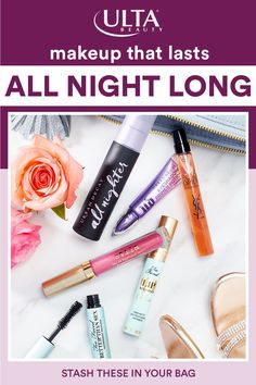 Whether you're headed to prom, a wedding or any other special occasion that'll have your makeup working overtime, these are perfect. Budge-proof color and setting sprays that will make sure your foundation lasts through the night. Fragrance Tips, Product Wishlist, Urban Decay Cosmetics, Beauty Night, Working Overtime, Cosmetology School, Alcohol Drinks, Makeup Clothes