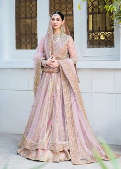 Bridal Lehenga for Destination Weddings with Pishwas Abayah Styles, Dr Haroon, भारतीय दुल्हन संबंधी, Chiswick House, Brown Clothes, डिजाइनर कपड़े, Pakistani Traditional, Pakistani Bridal Dress, Eid Dress