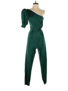 ASOS Jumpsuit Size: 0 Dresses - used. 100% POLYESTER, Solid | ASOS Jumpsuit: Green Solid Jumpsuits - Size 0 Asos Jumpsuit, Solid Jumpsuit, Green Jumpsuit, Jumpsuit Dress, Asos, Women Handbags, Jumpsuit, Womens Dresses, For Women