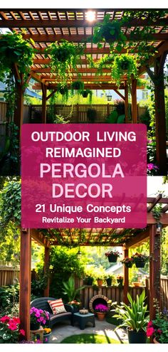 Transform Outdoor Space Pergola