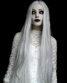 Diy Ghost, White Goth, Hallowen Costume, 2024 Halloween