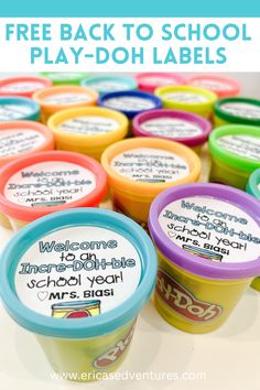 free back to school play - doh labels are perfect for kids and adults alike