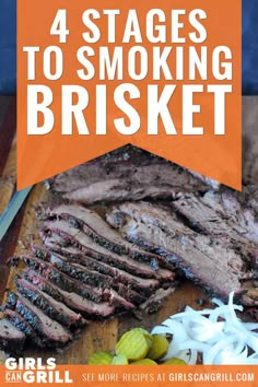 The 4 Stages to Smoking a Brisket Smoker Cooking Recipes, Smoked Beef Brisket Recipes, Smoker Grill Recipes, Smoker Recipes Electric, Big Green Egg Recipes, Smoker Cooking