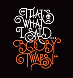 an orange and black poster with the words, that's what i said body was