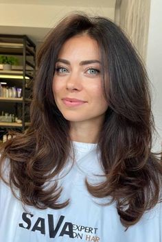 Thick Wavy Hair, Spring Hair, Haircuts For Wavy Hair, Long Layered Hair