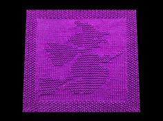 a purple square with an abstract design on it