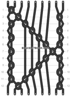 a diagram showing the different types of chain links and how they are connected to each other