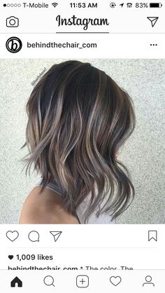 Grey Brown Hair, Ash Brown Balayage, Gray Balayage, Ash Brown Hair, Dark Hair With Highlights, Gray Hair Highlights, Brown Balayage, Short Hair Balayage, Brown Blonde Hair