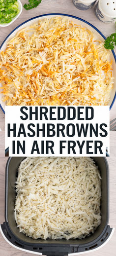 Air Fryer Hash Browns are the perfect breakfast treat. Learn how to make three delicious varieties of hash browns effortlessly in your air fryer!