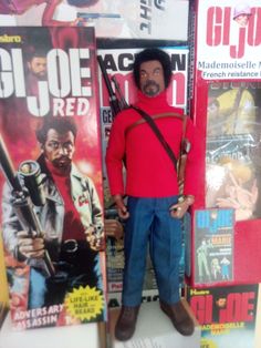 GI JOE RED assassin Red Assassin, Captain Action, Valley Of The Dolls, Male Doll, Planet Of The Apes, Top Toys, Comics Art