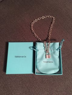 Name Card Design, Padlock Necklace, Aesthetic Jewelry, Tiffany And Co, Happy Moments, Cute Jewelry, Tiffany & Co., Fashion Set, Girly Things