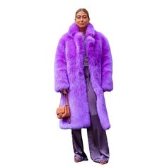 Elodie Purple Long Faux Fur Long Coat for Women Women's Faux Fur Long Coat: A stylish and trendy knee-length coat made from high-quality faux fur. Ultra-thick, fluffy, and cozy: Designed to provide maximum warmth and comfort in cold weather. Vibrant colours: Available in yellow, blue, and purple, adding a touch of brilliance to any outfit. Generous length for extra coverage: Reaches below the knee, creating an elegant and glamorous silhouette. Insulating and warm: The faux fur material ensures p Long Coat For Women, Faux Fur Long Coat, Fur Long Coat, Knee Length Coat, Long Faux Fur Coat, Faux Fur Material, Fur Fabric, Coat For Women, Faux Fur Fabric