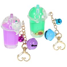 PRICES MAY VARY. 🍦【BOBA KEYCHAIN LIQUID】Fine workmanship, good texture, beautiful details design, good backpack decor. 🍦【WELL-MADE MATERIALS】Made of premium material, durable and lovely. 🍦【BAG PENDANT】They are pendants for your bag, cell phone, car key or other decoration. 🍦【CUTE DESIGN】With milk bottle shape and lovely bell design, creative and fashionable. 🍦【 】With very milk tea cup shape, will make your kid enjoy a happy life.  Description

 2PCS Boba Tea Keychain with Liquid Quicksand K Boba Tea Keychain, Emo Accessories, Keychain Acrylic, Kawaii Bag, Bell Design, Boba Tea, Milk Bottle, Car Keychain, Design Creative