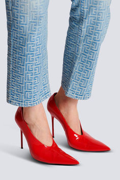 Balmain

Woman Pumps Red Stilleto Heels Pumps, Ralph Lauren Outfits, Pumps Flat, Dolce & Gabbana, Ballerinas, Missoni