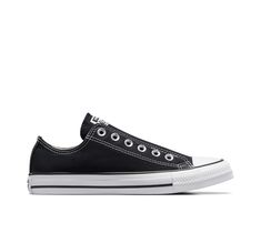 Classic Chucks get a laidback update, with a laceless, slip-on design for everyday ease. The Chuck Taylor All Star has morphed since its creation in 1917. Still, despite the everchanging landscape of fashion and decades’ worth of trends, the everyday icon lives on. A simple design, a timeless silhouette, an unmistakable ankle patch— something familiar for every iteration of you, no matter where your style might lead you next. Converse Chuck Taylor All Star Slip On Canvas In Black, Size 5.5 (M) / Converse Shoes Outfit, Slip On Converse, Converse Slip On, Shoe Converse, How To Stretch Shoes, Custom Boots, Star Sneakers, Unisex Shoes, Converse Chuck Taylor All Star