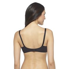 Simply Perfect by Warner‘s® Women‘s Underarm Smoothing Underwire Bra Black Full Coverage Micro-elastic Bra, Classic Black Seamless Bra, Black Full Coverage Classic Bra, Dauphin Island, Strapless Backless Bra, Big Bra, Backless Bra, Fashion Forms, Strappy Sports Bras