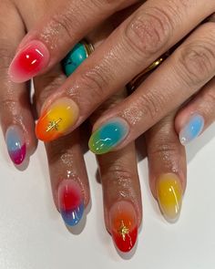 30 Coolest Aura Nails to Inspire You Chrome Nails Men, Nails Acrylic Colorful, Aura Nails Acrylic, Aura Chrome Nails, 2023 Aura, Pink Aura Nails, Bubble Nails, Aura Nails, Chrome Nails Designs