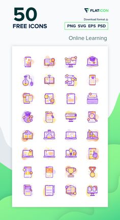 the 50 free icons are available for all kinds of devices