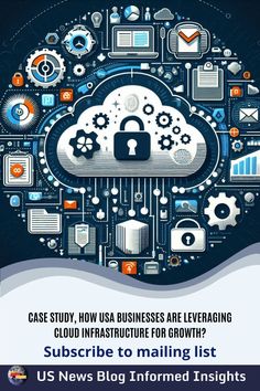 a cloud with the words, case study how usa businesses are levering