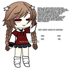 an anime character with long hair and stars on her head, wearing red shirt and white pants