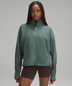 Define Relaxed-Fit Jacket *Luon | Women's Hoodies & Sweatshirts | lululemon Lululemon Define, Forest Color, Lululemon Scuba Hoodie, Lululemon Define Jacket, Lululemon Jacket, Pink Bodycon Dresses, Cropped Vest, Women Hoodies Sweatshirts, Zipper Jacket