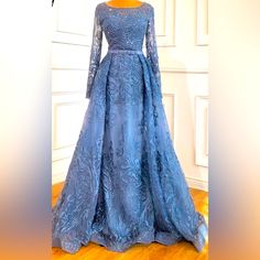 Washed And Dry Cleaned Blue Ball Gown, Ball Gown Dress, Blue Ball Gowns, Blue Ball, Ball Gown Dresses, Gown Dress, Ball Gown, Bridal Dresses, Ball Gowns