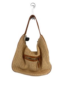 Brand: ANTHROPOLOGIE Style: TOTE Color: BROWN Size: LARGE SKU: 186-186299-2646 CONDITION: GENTLY USED Brown Hobo Bag For Beach, Brown Hobo Bag For The Beach, Anthropologie Style, Anthropologie, Size Large, Color