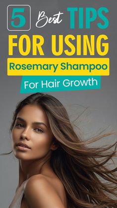 5 best tips for using rosemary shampoo for hair! 🌿 Maximize the benefits for beautiful, healthy hair. 🍃✨ Click for expert tips! #HairCare #RosemaryShampoo Using Rosemary, Hair Rosemary, Beautiful Healthy Hair, Bergamot Oil