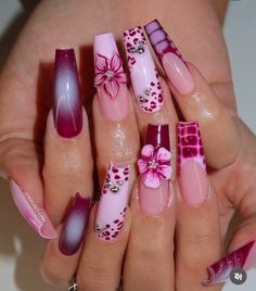 Cute Acrylic Nail Designs, Dope Nail Designs, Pretty Gel Nails, Pretty Acrylic Nails, Dope Nails, Cute Acrylic Nails, Acrylic Nail Designs, Nail Tech