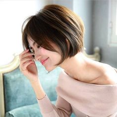 French Bob For Fine Hair, Bob Inversat, Best Short Haircuts, Bob Haircuts For Women, Short Bob Haircuts, Penteado Cabelo Curto, Cute Hairstyles For Short Hair, Short Hairstyle, Short Haircut