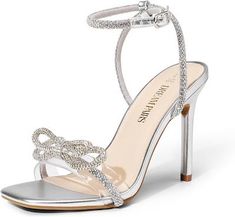 The Best 90s Outfit For Your Themed Party! - fitsbylaura💫 Elegant Sandals Heels, Silver Heels Prom, Silver Sandals Heels, Shoes For Party, Summer Sandals Heels, Prom Outfit, Heels Prom, Square Toe Shoes, Night Walk